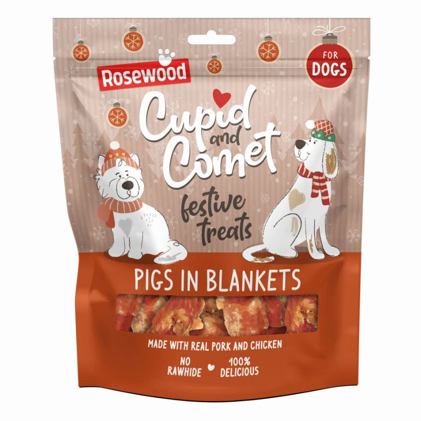 Pigs in blankets dog treats