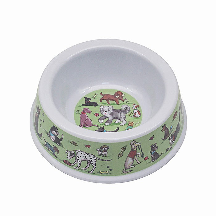Hot dogs dog bowl