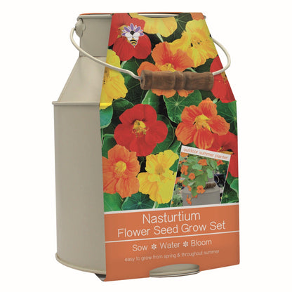 Nasturtium milk churn