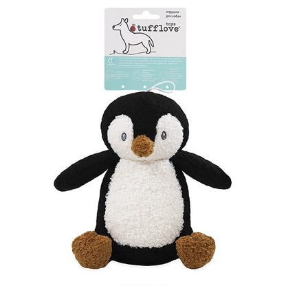 Tufflove penguin dog toy