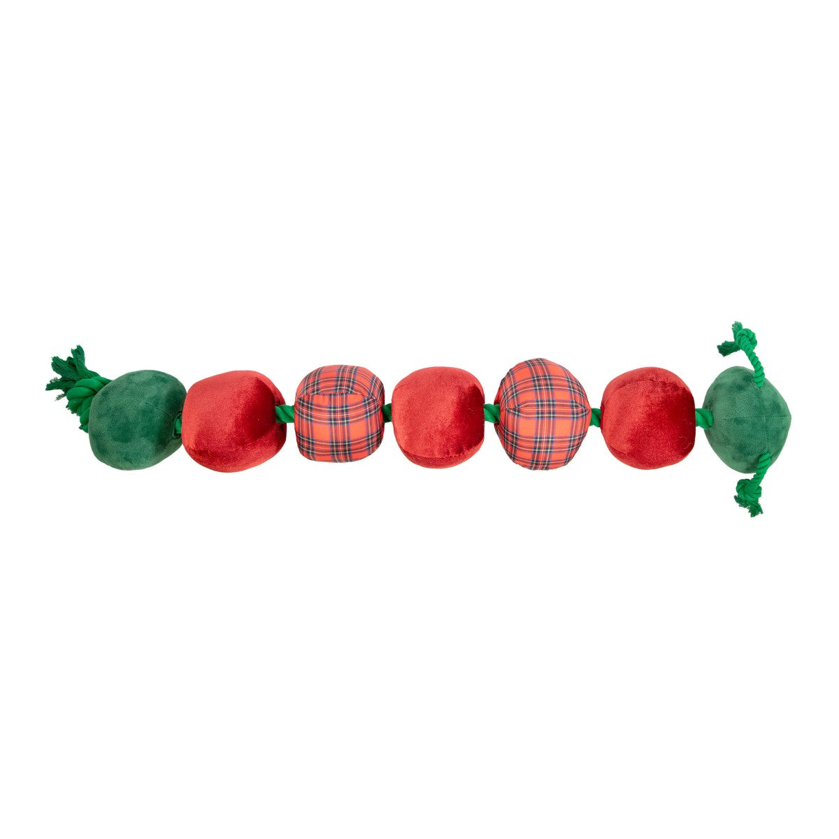 Jumbo Casper caterpillar dog toy