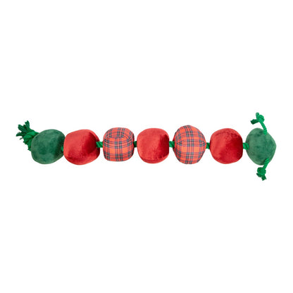 Jumbo Casper caterpillar dog toy