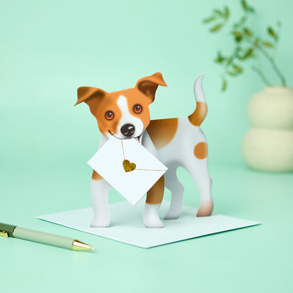 3D card - Jack Russell