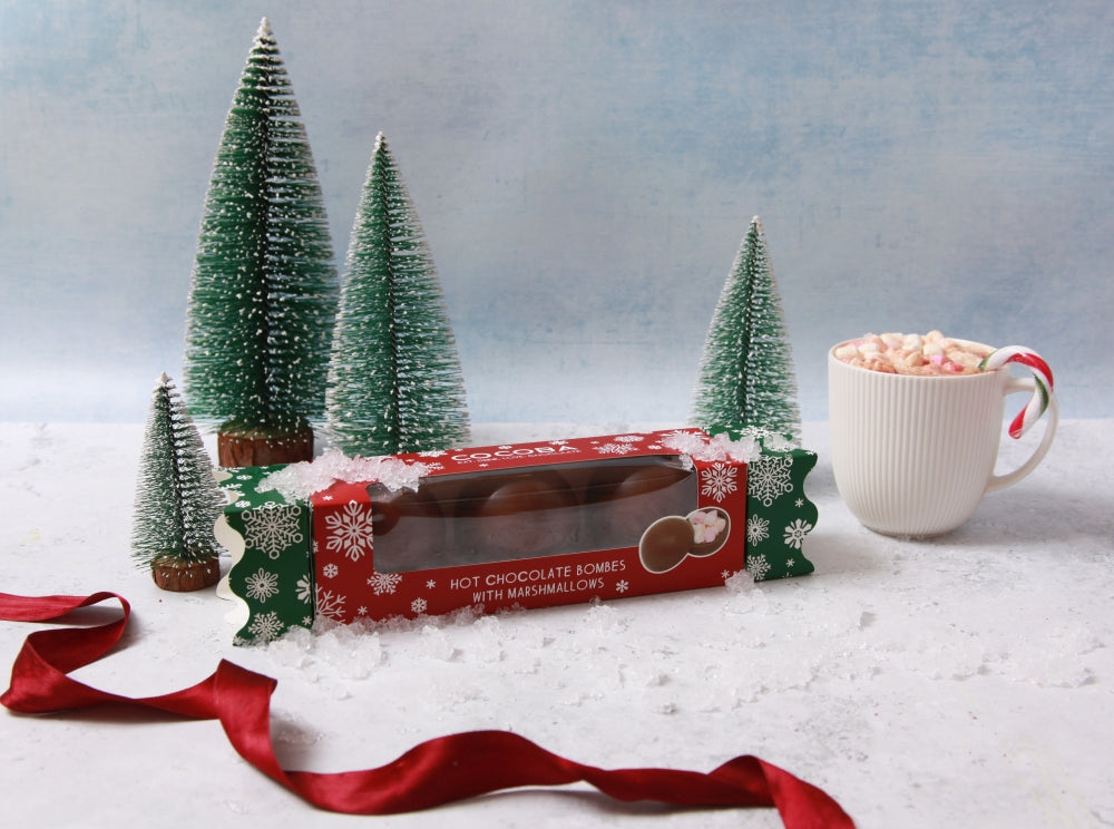 Hot chocolate bombe trio